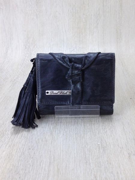 DIESEL◆【未使用】DIESEL_二つ折り財布/00XR57PS120