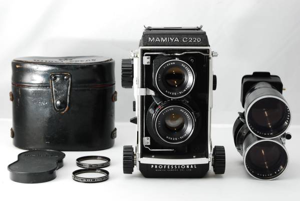 ★超希少★マミヤ Mamiya C220 Professional 80mm F3.7　おまけ