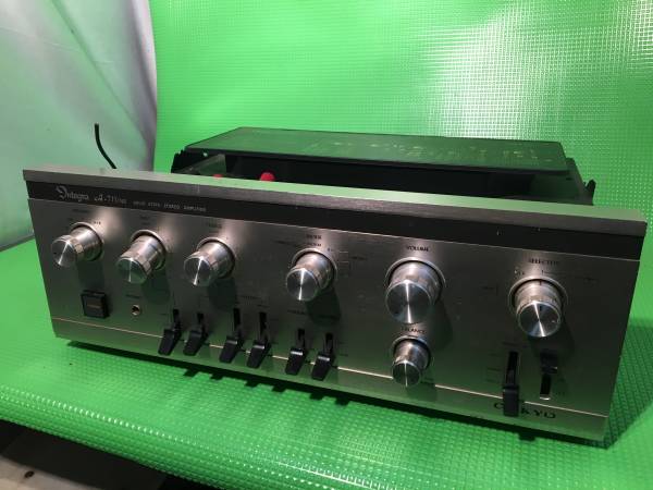 ONKYO ソリッドステートステレオアンプ cA-711 ジャンク TOA|車載