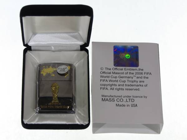 ZIPPO 2006 FIFA ドイツワールドカップ 未使用中古 ZIPPO 2006 FIFA ドイツワールドカップ 未使用中古