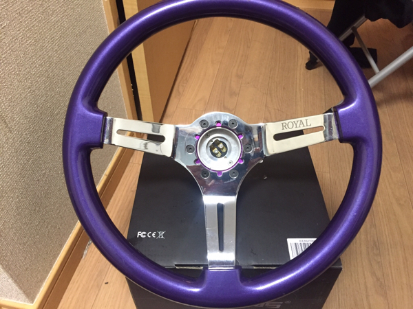 中古 GRIP ROYAL 350mm Steering Wheel USDM(ステアリング)｜売買され 