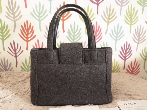コーチ COACH ウール ミニバッグ シグネチャー グレー ブラック 7720 コーチ COACH レザー ショルダーバッグ 斜め掛け 黒 アメリカ製 26
