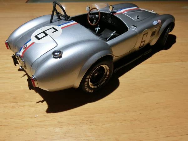 NOVO Modelo Diecast Kyosho 1:18 Shelby Cobra 427, Modelo de Carro de Simulação e