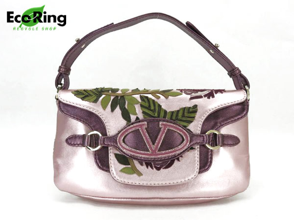 1円 バレンチノガラヴァーニ レザー セミショルダーバッグ BR327