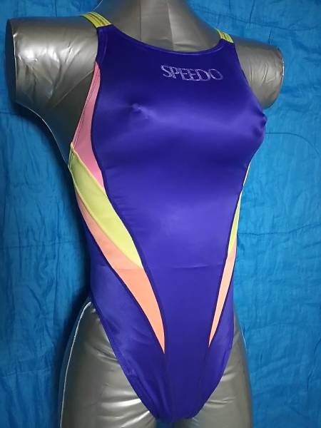 ★競泳水着 SPEEDO スピード マーキュライン 紫 L