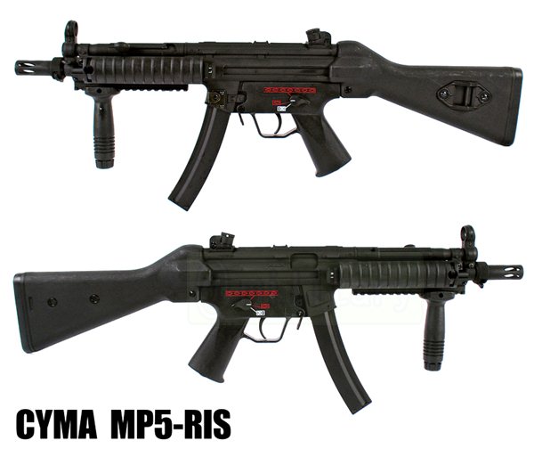 1円～☆CYMA MP5 RIS スタンダード　電動ガン