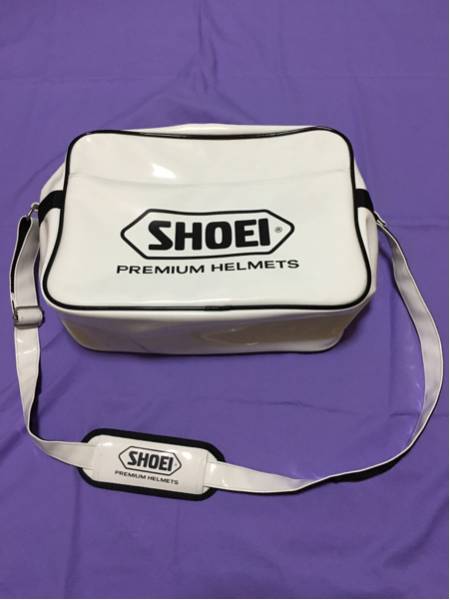 非売品　SHOEI プレミアムヘルメットバッグ ホワイト 未使用新品 SHOEI 非売品 エナメルバック ホワイト SHOEI プレミアム