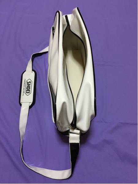 未使用新品 SHOEI 非売品 エナメルバック ホワイト SHOEI プレミアム