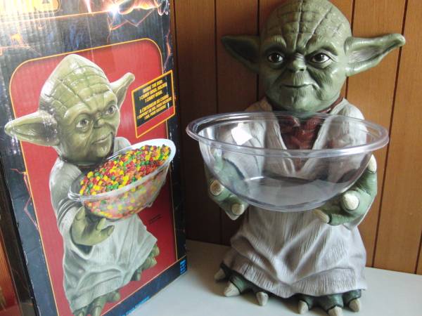 スターウォーズ　ヨーダ　キャンディボールホルダー YODAキャンディボウルホルダー49㎝□ヨーダSTAR WARS スターウォーズ