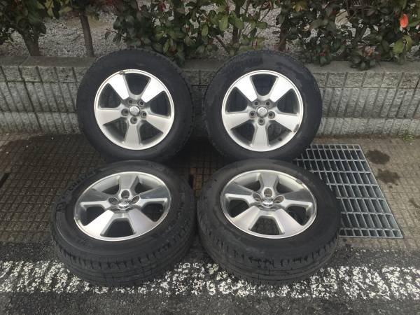 トヨタ 10系ウィッシュ純正ホイール 15インチ ナット20個付 2018年製