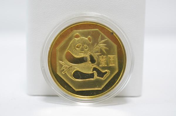 中国古銭 パンダ銅貨 壹圓　ブロンズパンダ　 1983年製 中国記念硬貨 パンダ 硬貨 金貨 メダル 壹圓 1園 1983年 中国の