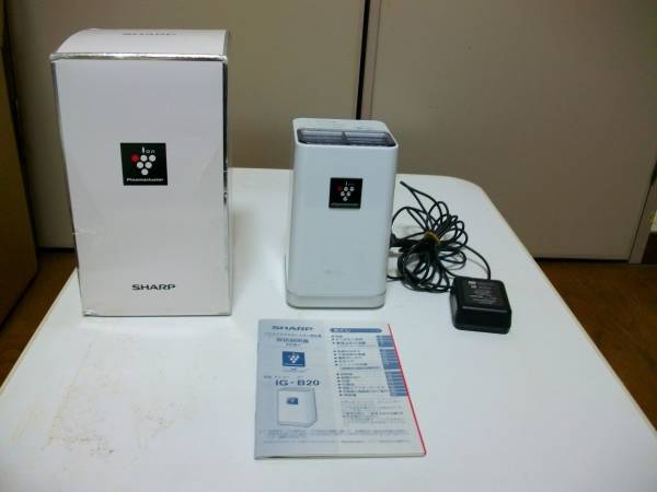 シャープ　プラズマクラスター　IG-B２０W　美品_1
