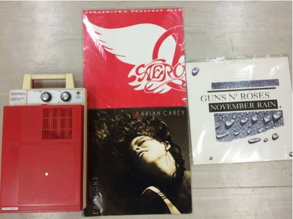 コロンビアポータブルレコードプレーヤー GPー3動作確認済み