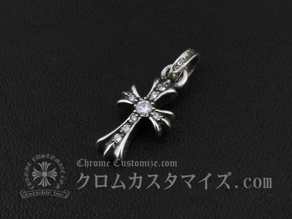 本物 新品 クロムハーツ ベビーファットチャーム パヴェダイヤ