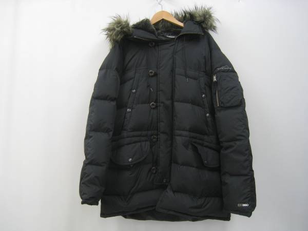 エディーバウアー N3Bジャケット EBG50 グースダウン ブラックL