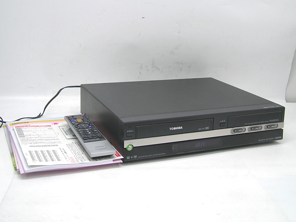 ＃東芝 VHS/HDD/DVDレコーダー VARDIA RD-W301 動作OK⑬