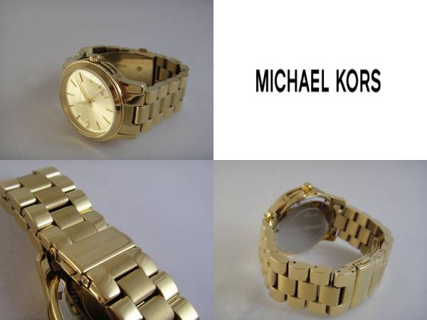 1円☆超美品☆MICHAEL KORSマイケルコース腕時計☆MK5160☆ マイケル 
