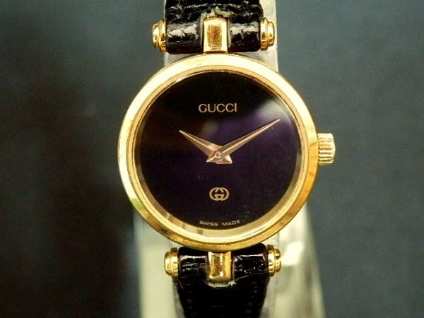 1円~ グッチ クオーツ レディース ジャンク品W745L3A