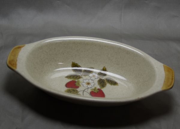 昭和レトロ◆ミカサ　ストロベリーシリーズ グラタン皿5枚セット