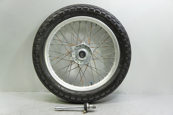 SR400☆ディスク用 フロントホイール 銀 検500☆3G46AC