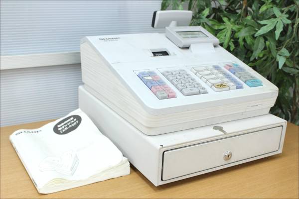 SHARP シャープ】 電子レジスタ XE-A207W SHARP 電子レジスター SHARP シャープ】 電子レジスタ XE-A207W SHARP 電子レジスター
