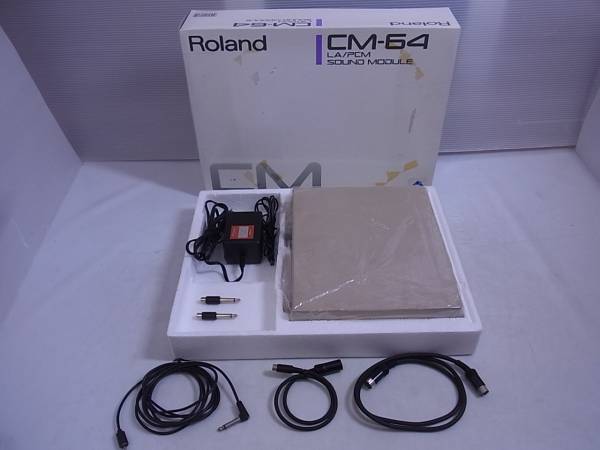 Roland CM-64 MIDI音源モジュール 動作未確認 現状渡し Roland CM-64 MIDI音源モジュール 動作未確認 現状渡し Roland CM