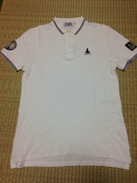 ヒステリックグラマー★ポロシャツ★白★中古