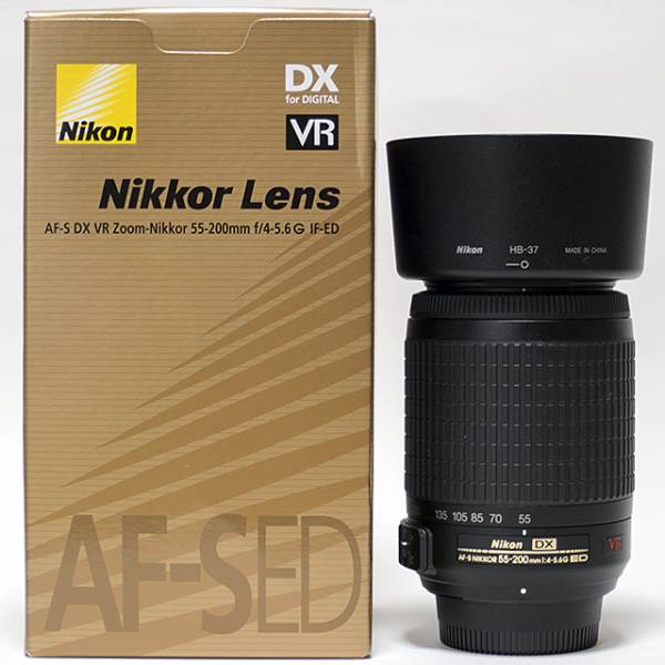 ニコン 望遠レンズ 55-200mm AF-S DX VR Nikkor 55-200mm❤Nikon望遠