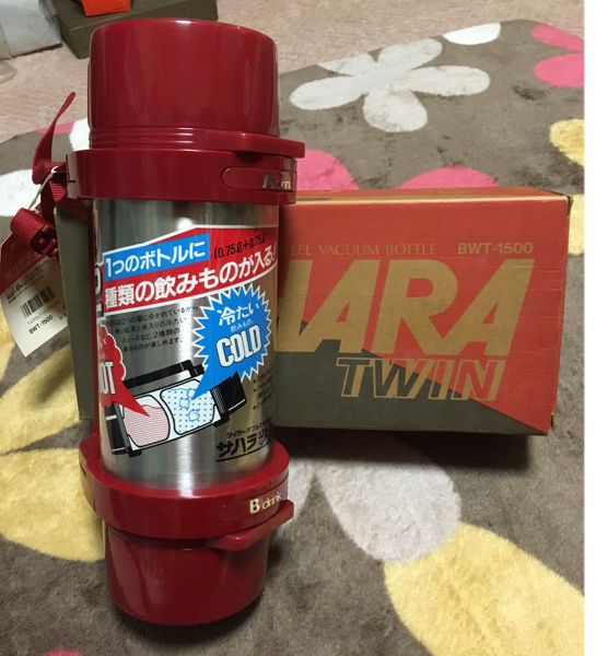 新品 タイガー 魔法瓶 サハラ SAHARA ツイン 赤 水筒 BWT-1500(0.5 