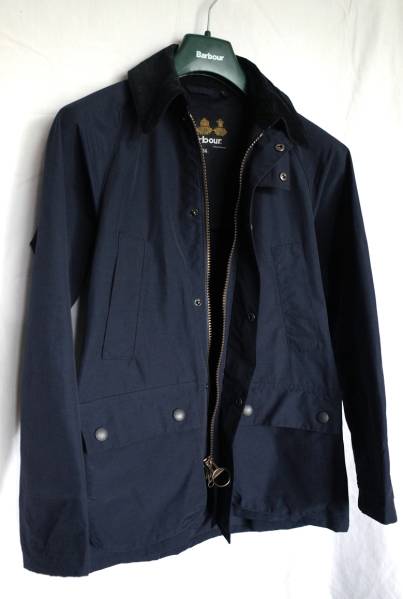 Barbour BEDALE SL 60/40　バブアー60/40クロス ネイビー 34　