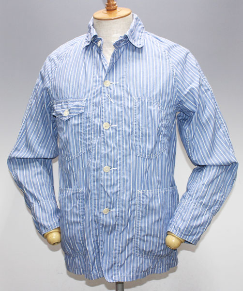 00's POST O'ALLS ストライプカバーオール POST OVERALLS(ポスト