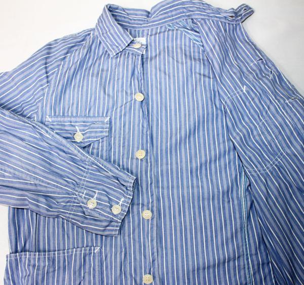 00's POST O'ALLS ストライプカバーオール 00's POST O'ALLS ストライプカバーオール POST OVERALLS(ポスト