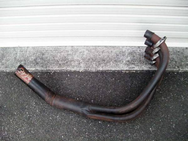 当時物 モリワキ Z400FX ショート マフラー カット有り