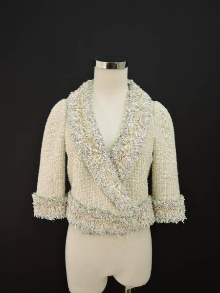 フランス製シャネルジャケットA67-002ーP44995V25533