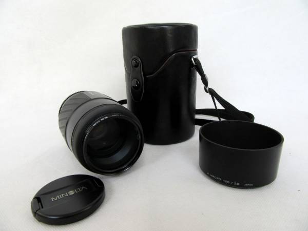 MINOLTAミノルタ】AF/MACRO100mm/1：2.8（32）Φ55mm 【公式通販】