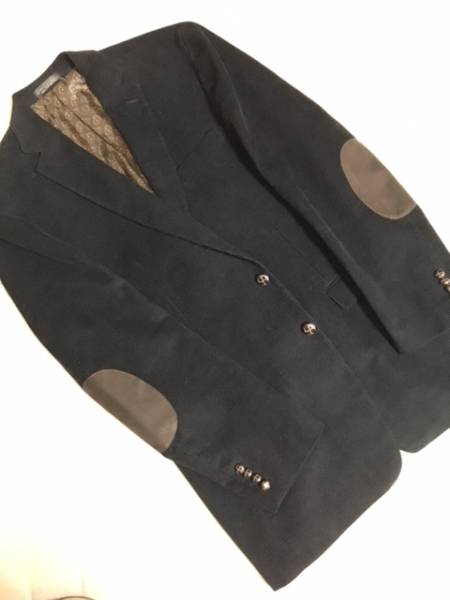 美品◆CHAPS★コーデュロイジャケット★黒★42L