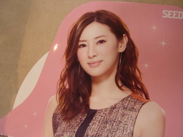 a*5様 貴重　非売品　レア　北川景子　等身大　パネル　箱付　新品 非売品 北川景子 等身大パネル ポップ 【公式通販】