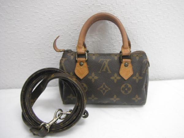 ヴィトン モノグラム ミニスピーディ ショルダーストラップ