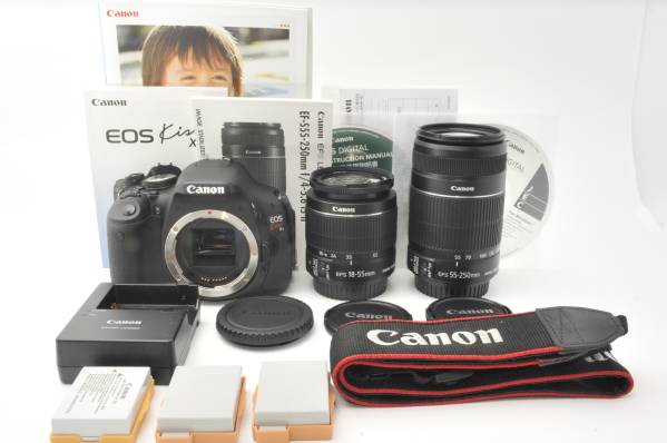 ☆極上品☆ CANON EOS kiss x5 ダブルセット付属多数 xvpbvx 【公式通販】