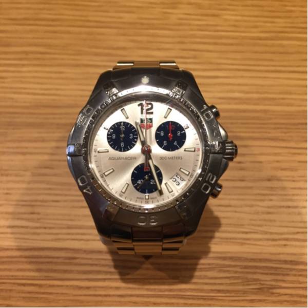 タグホイヤー 腕時計 クロノグラフ アクアレーサー CAF1111