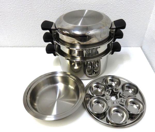 □中古□アムウェイ 現行 6Lシチューパンセット IH対応①