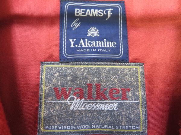 f ビームスエフ Y.AkamineイタリアWalkerウールコート 2664⑥