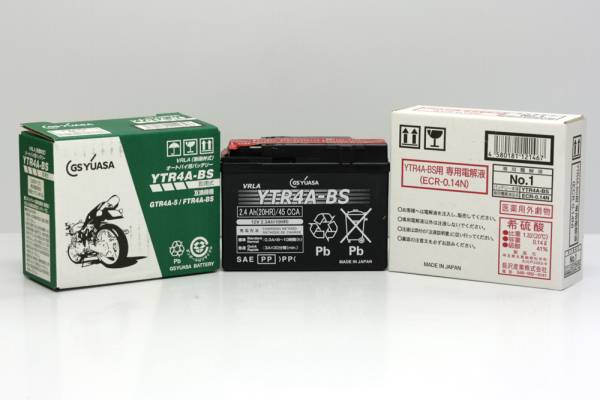 GS ユアサ Dio SR ZX 日本製 YTR4A-BS ST4A-5(シールド型)(YTR4A-BS