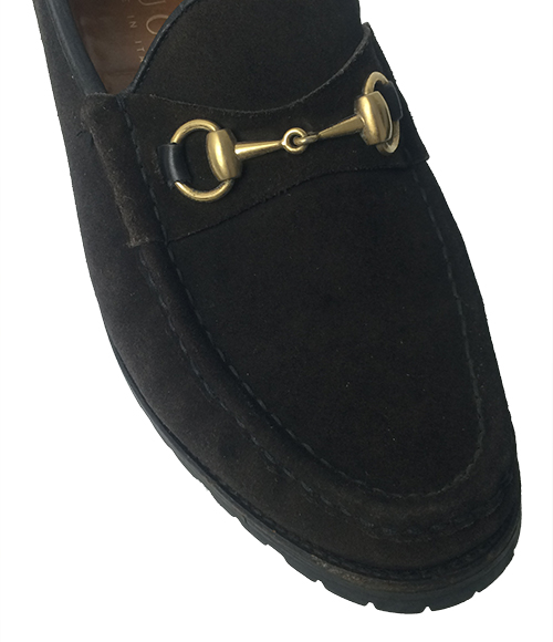 グッチ SIZE 約26cm (42) スエードビット ローファー GUCCI アイテム