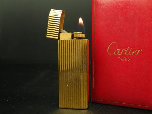 16B71】Cartier カルティエ ガスライター ゴールド 16B71】Cartier カルティエ ガスライター ゴールド