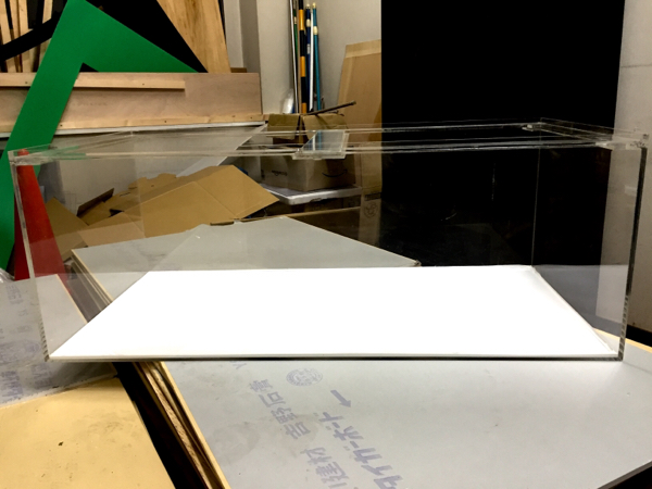 アクリル水槽 1200×600×450 120 ホワイト