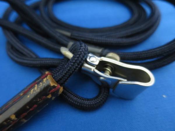 旧制服用 拳銃吊り紐 県警仕様 最後の1品 拳銃吊り紐 拳銃ランヤード