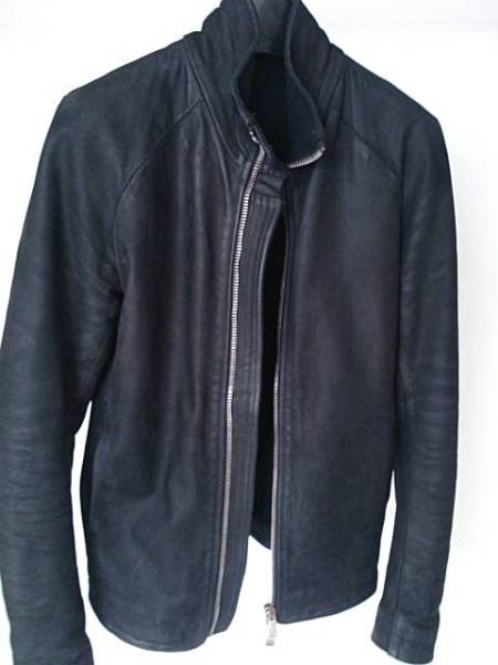 10sei0otto　シングルレザーブルゾン　44　ブラック