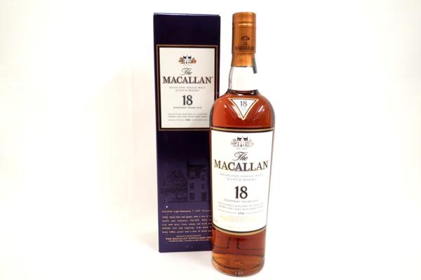 未開栓☆MACALLAN マッカラン 18年 ウイスキー 700ml 箱付 【公式通販】