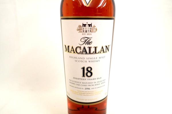 未開栓☆MACALLAN マッカラン 18年 ウイスキー 700ml 箱付 【公式通販】